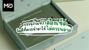 ข้อดีของบรรจุภัณฑ์กล่องเซ็ตที่ไม่ควรพลาด